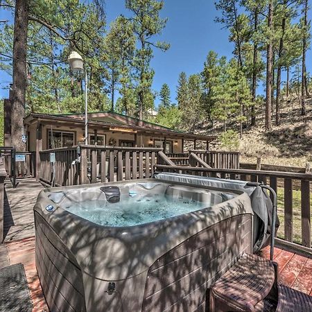 Tranquil Cabin With Stream And Deck Near Dtwn Ruidoso! Eksteriør billede