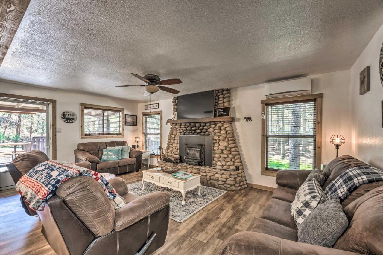 Tranquil Cabin With Stream And Deck Near Dtwn Ruidoso! Eksteriør billede