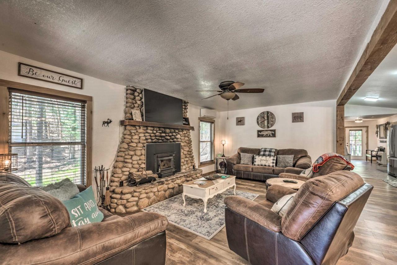 Tranquil Cabin With Stream And Deck Near Dtwn Ruidoso! Eksteriør billede