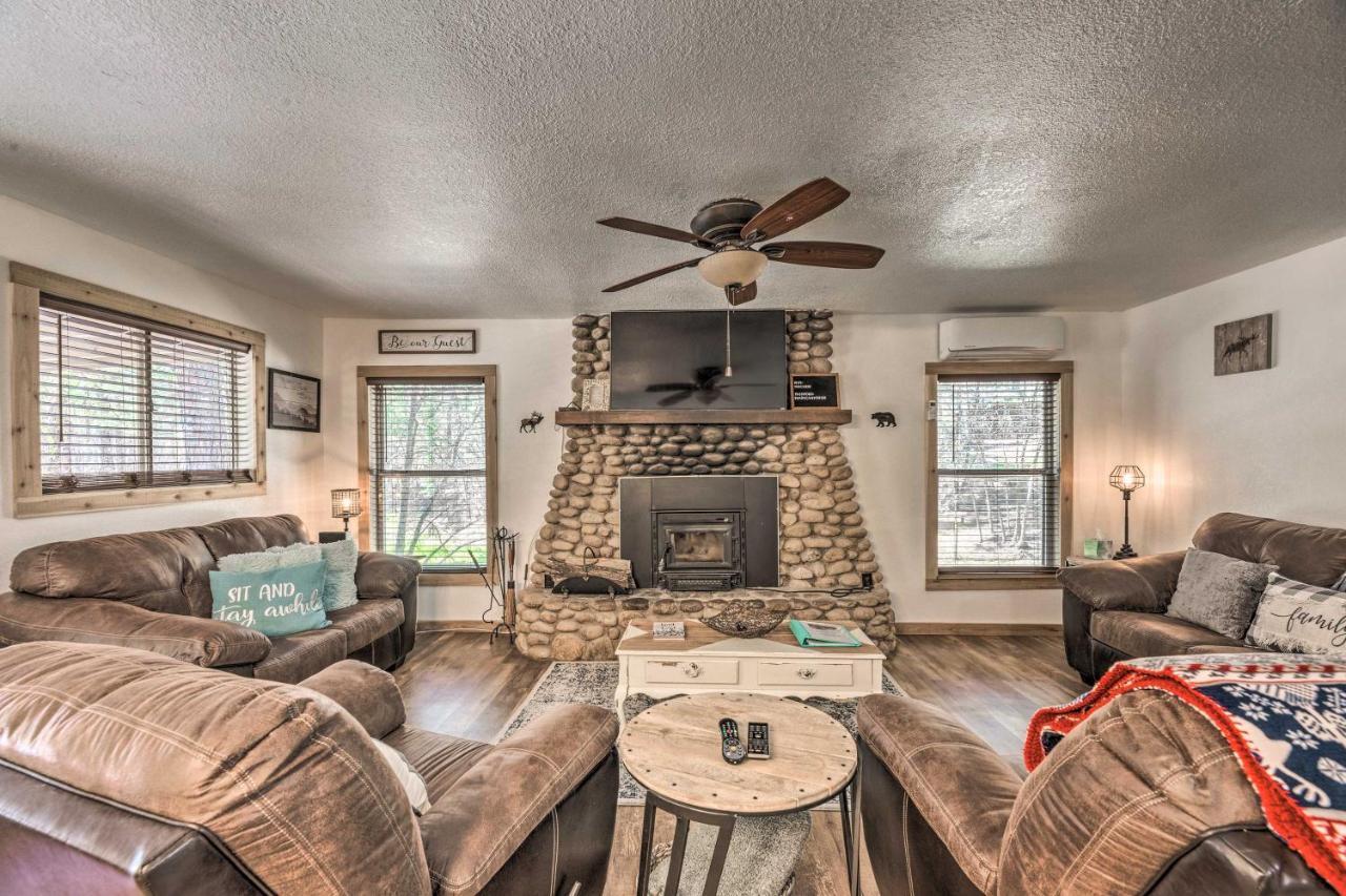 Tranquil Cabin With Stream And Deck Near Dtwn Ruidoso! Eksteriør billede