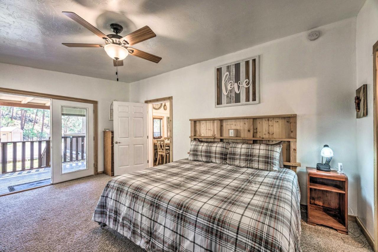 Tranquil Cabin With Stream And Deck Near Dtwn Ruidoso! Eksteriør billede