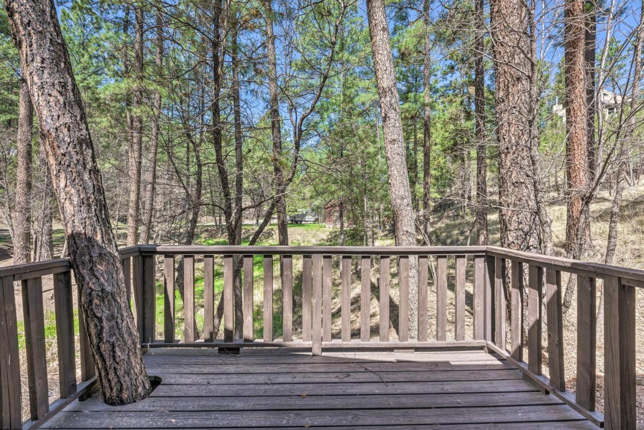 Tranquil Cabin With Stream And Deck Near Dtwn Ruidoso! Eksteriør billede